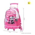 thumbnail image 2 of Totto Mochila Escolar Grande Para Niña | Con Ruedas Y Protección Contra Impactos | 25 Litros Sweetpa multicolor G, 2 of 6