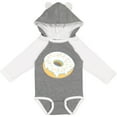 thumbnail image 3 of Inktastic White Donut with Sprinkles Boys or Girls Long Sleeve Baby Bodysuit, 3 of 5