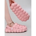 thumbnail image 4 of Bubble Slides for Women Men ，Comfy Non Slip Indoors Slippers For Shower Spa Pool College Outdoors Slides - Soft And Cozy House Sandals Thick Soles，Unisex Breathable Beach Sandals, 4 of 7