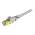 thumbnail image 4 of StarTech.com 25 Pieds CAT6A Ethernet Cable, 10 Gigabit Shielded Snagless RJ45 100W PoE Patch Cord, CAT 6A 10GbE STP Network Cable w/Strain Relief, Gray, Fluke Tested/UL Certified Wiring/TIA 6A - Catégorie - 26AWG (C6ASPAT25GR) - Câble de Raccord - RJ-45 (m) à RJ-45 (m) - 25 Pi - STP - CAT, 4 of 4