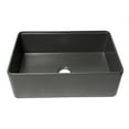 thumbnail image 2 of ALFI brand ABFS3020-GM Grey Matte Workstation 30" x 20" Single Bowl Step Rim Fireclay Farm Sink with Accessories, 2 of 2