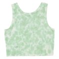 thumbnail image 4 of Camiseta sin mangas recortada acanalada de Elevenparis para mujer nilegreen S, 4 of 5