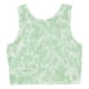 thumbnail image 4 of Camiseta sin mangas recortada acanalada de Elevenparis para mujer nilegreen L, 4 of 5