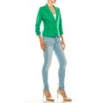 thumbnail image 4 of MOA COLLECTION Women's Basic Long Sleeves Button Blazer Jacket, 4 of 6