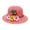 Watermelon Red, variant on Tea Party Hat Easter Kids Sun Hat Wide Brim Summer Beach Hat for Boys Girls Toddler Outdoor Play Travel Lightweight Breathable