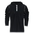 thumbnail image 2 of Tshirts For Men Hooded Lightweight Long Sleeves Hoodie Gym Workout Running T-Shirts Comfort Dailywear Tee Shirt Tops, 2 of 7