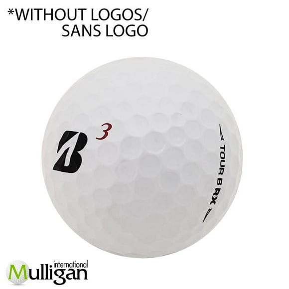 Mulligan - 48 Bridgestone Tour B RX (B) 5A Pristine Recycled Used Golf Balls, White