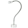 thumbnail image 3 of FLAMEEN Work Wall Light Silver Aluminum Alloy Flexible Gooseneck 6000K Wiring 110-240V, 3 of 8