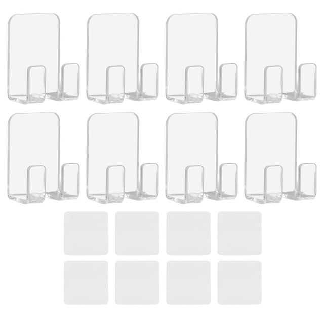 ganchos autoadhesivos para maquinilla de afeitar, gancho adhesivo de pared multifuncional para tela, sombrero y utensilios de cocina.