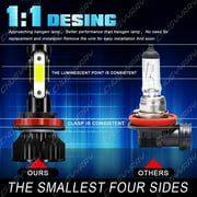 For Jeep Compass 2016 2017 2018 2019 2020 6Pcs LED Headlight Fog Light Bulbs Kit