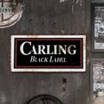 thumbnail image 2 of (3) Hojalata Rectangular 30*15cm Tipo Matrícula Carling Black Label Serie Bodegones, 2 of 8