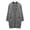 Grey, variant on Ediodpoh Womens Cardigans Knit Cardigan Long Open Front Sweater Soft Loose Fit Solid Color Outwear Cozy Fall Winter Black L