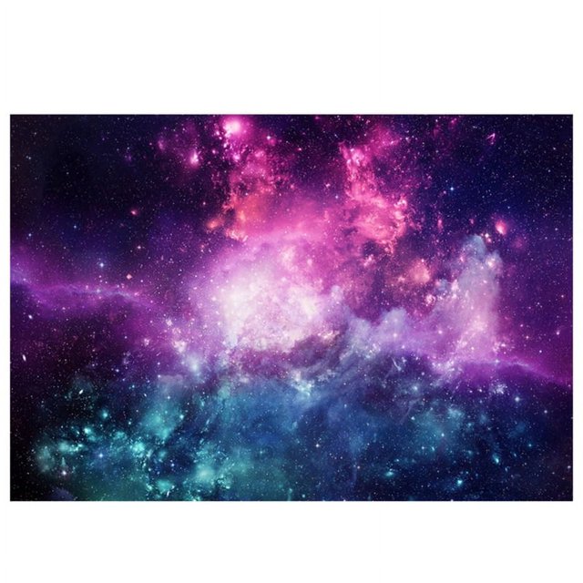Fondo de fotografía de noche estrellada de planeta cósmico de 210 cm x 150 cm, tela para retratos de fotos infantiles, decoración de cumpleaños, E