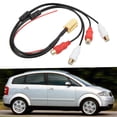 thumbnail image 4 of Mini Adaptador ISO, Adaptador De Salida De Línea Para Automóvil Fácil Instalación Resistente Al Desgaste Ligero Para Electrónica Automotriz, 4 of 7
