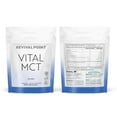 thumbnail image 3 of Revival Point Premium MCT Oil Powder Fortified with Keto Electrolytes and 15x Bioavailable Chromium Picolinate– C10 and C8 MCT Oil Derived from Coconuts– No Maltodextrin– 120 Grams, 3 of 8