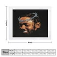 Kendrick _lamar Blanket Warm All Season For Kids Women Men Cute Anime