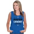 thumbnail image 3 of Cowgirls Dont Cry Pretty Southern Tank Top Tee Shirt Women Brisco Brands M, 3 of 6