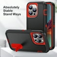 thumbnail image 3 of Kickstand Case for iPhone 14 Pro, Shockproof, Dropproof,slim & tough, Dustproof,Anti-Scratch,pocket-friendly,Rugged phone case, Slim Fit for iPhone 14 Pro Phone Case with Built-in Kickstand,H, 3 of 9
