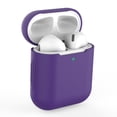 thumbnail image 2 of Silicone Protective Case for AirPods 1/2 Pro, Anti-Drop Shockproof Cover with Non-Slip Bars, Wireless Charging Compatible, 2 of 3