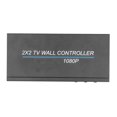thumbnail image 1 of 2x2 HD Video Wall Controller,  Video Image Processor for HD Input TVs, 4 Outputs, Splicing Modes, Simple , Wide Compatibility, 1 of 8