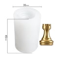 thumbnail image 5 of simhoa Chess 3D International Chess Piece Silicone Clay Resin Baking Making Rook, 5 of 5