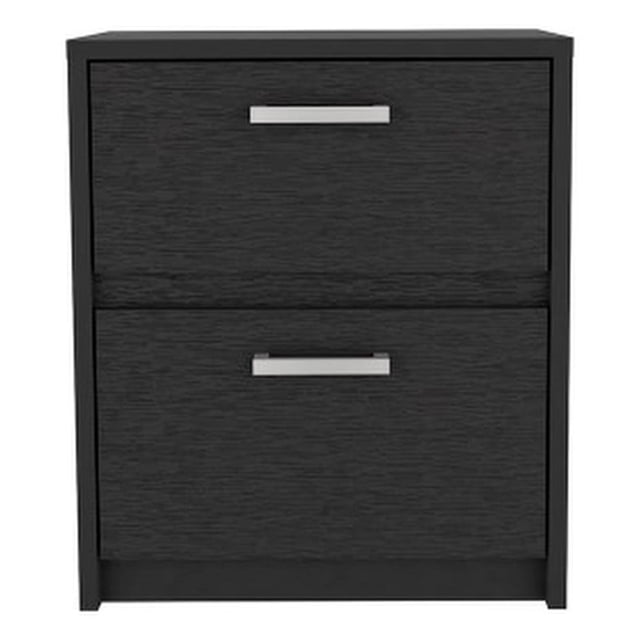 Pemberly Row Contemporary Storage Cabinet Engineered Wood Wall White