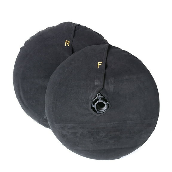 Porotmotor Front Rear Tire Warmmer Windstop Tire Warps Polar Fleece Covers 17inch