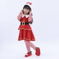 thumbnail image 6 of Baby Santa Claus Outfit Christmas Santa Outfits with Hat Christmas Girls Matching Set Outfit 7-8 Years, 6 of 9
