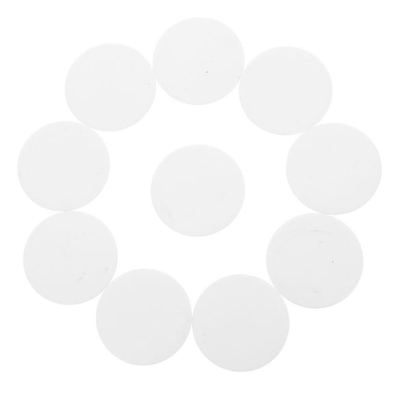 OUNONA White Aluminum Sublimation Sheets for Home Use 10pcs Blank Photo Plates Diy Craft Projects