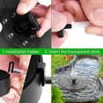 thumbnail image 5 of Solar Light Battery Powered Outdoor Swimming Pool Led Suspended Light 3w Floating Water Fountain Solar Fountain Battery Powered, 5 of 5