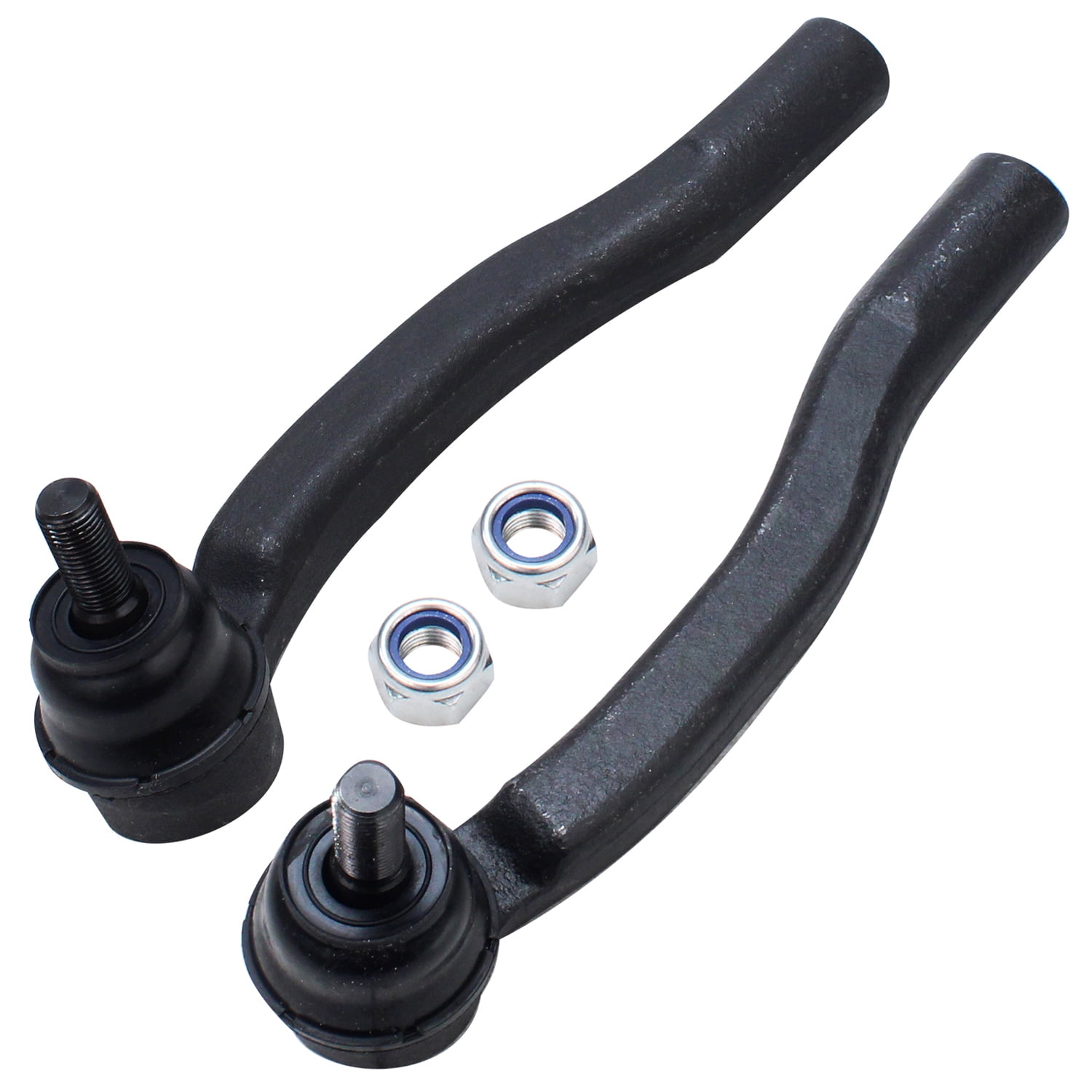 Detroit Axle - Front 10pc Suspension Kit for Toyota Sienna 2004 2005 2006 2007 2008 2009 2010, 2 Lower Control Arms w/Ball Joints 2 Sway Bars 4 Outer & Inner Tie Rods 2 Boots Bellows Replacement