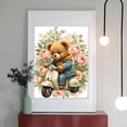 thumbnail image 2 of Diamond Art Kit for Adults, Teddy Scooter Roses Cute Illustration Diamond Painting for Adults Beginners, DIY Diamond Art Painting Kits, 5D Diamond Painting Crafts for Home Decor 12x16 Frameless, 2 of 7