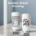 thumbnail image 5 of Gifts for Mom from Daughter Son - Mothers Day Christmas Birthday Gifts for Mom - Travel Coffee Tumbler 20 oz, Stainless Steel Mug with Lid, 5 of 6