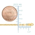 thumbnail image 2 of 14k Yellow Gold Cable Link Chain Necklace, 3.1mm, 22", 2 of 5