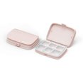 thumbnail image 1 of Daily Pill Box Organizer Portable Travel Pill Case Medicine Storage w Adjustable Removable Compartments Moistureproof Dustproff Waterproof Pill Tablet Capuse Container 6 Compartment,Pink, 1 of 8
