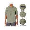thumbnail image 4 of Little Donkey Andy Men's UPF 50+ UV Protection Shirt, Long Sleeve Fishing Shirt, Breathable and Fast Dry Tea XS, 4 of 6