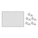 thumbnail image 4 of Malla de malla para acuario Red antisalto con soporte de red Protección contra Fácil de instalar Peces de acuario Cubierta superior del tanque, 4 of 9