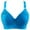 Blue, variant on Azrian Womens Plus Size Bras,Woman's Fashion Solid Comfortable Bra Underwear No Rims Veryday Bras