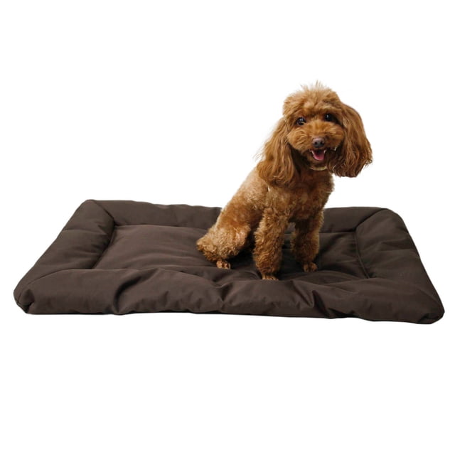 Riwcyla Dog Beds Crate Pad Camping Foldable Sleeping Pad 600D Oxford Cloth Waterproof Scratch,resistant Dog Mat , Portable Design , Suitable for Medium and Small Dogs , Warmth Retention , Ideal fo