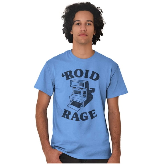 Roid Rage Photographer Develop Photo Plus Size Crewneck Graphic Tee Shirt Brisco Brands 2X