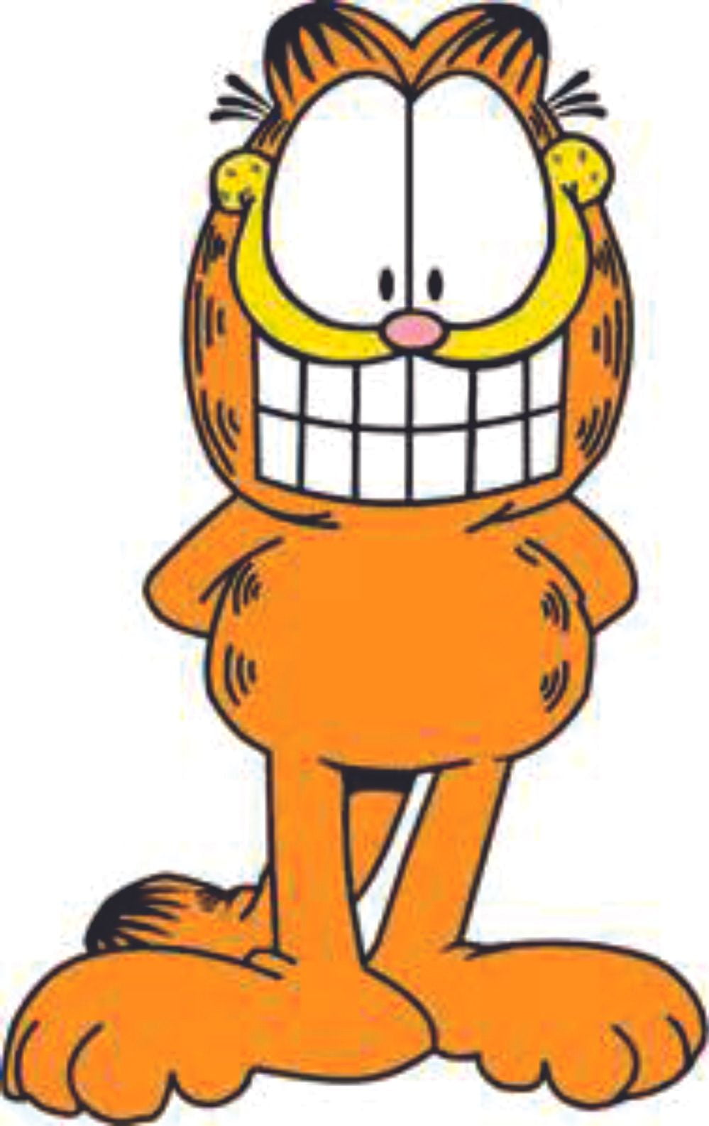 Garfield Cat Smiling Garfield Customized Wall Decal - Custom Vinyl Wall