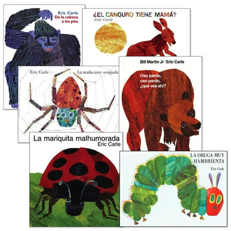 Eric Carle Spanish Books - Set of 6
