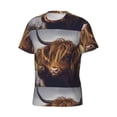 thumbnail image 3 of Rocae Yak for Men's Moisture-Wicking Crew Tee - T-Shirt for Sports, Outdoor Activities, and Casual Wear3X-Large, 3 of 9