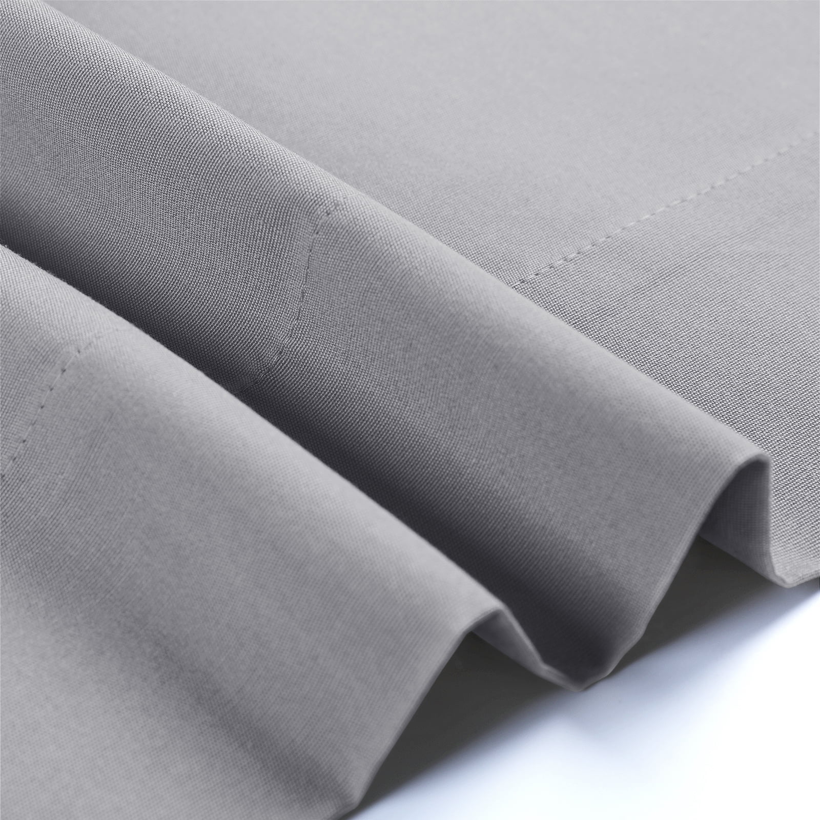 TWOPAGES Windproof Outdoor Drape 42 W X 72 L Inch Grommet Waterproof Curtain, 1 Panel, Cast Silver