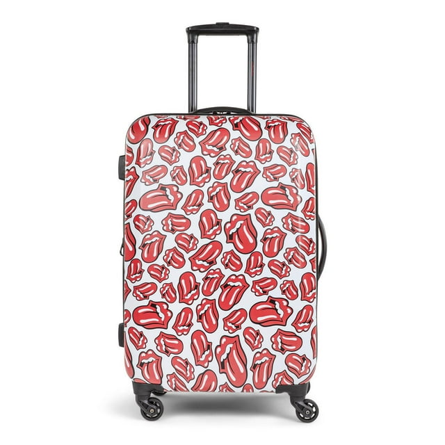 THE ROLLING STONES - COLLECTION SHINE A LIGHT - VALISE 24 POUCE FAIT D'UNE COQUE RIGIDE ABS/PC LÉGÈRE ET RÉSISTANTE