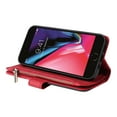 thumbnail image 3 of Compatible with iPhone 8/ 7 Wallet Case with Card Slots PU Leather Zipper Flip Folio Cover, 3 of 5