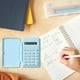 thumbnail image 4 of Calculator Small And Portable Student Use 8 Bit Flip Top Palm Sized Calculator In Macaron Color Scheme, 4 of 6