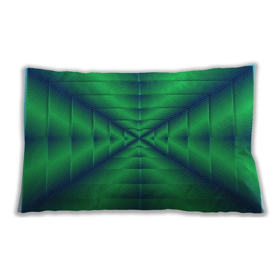 Ahgly Company Outdoor Rectangular Contemporary Lumbar Throw Pillow, 13 inch by 19 inch