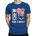 thumbnail image 2 of Officially Licensed Dubble Bubble Chew On This Bubble Fun Men's T-shirt, 2 of 3