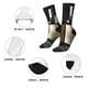 thumbnail image 5 of Balery Two Bottles Of Red And White Wine Calcetas Largas con Estampado para Hombre y Mujer – Suaves y Transpirables, Talla Única (US 5-11), 5 of 6